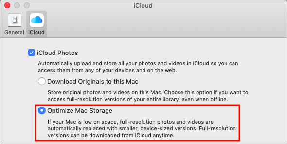 Download from icloud to mac